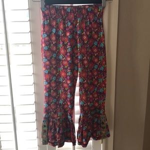 Matilda Jane Floral Big Ruffle Pants